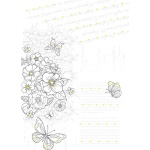 Folia Комплект за изработка на 3D картички, Пеперуди - Image 5