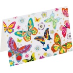Folia Комплект за изработка на 3D картички, Пеперуди - Image 2
