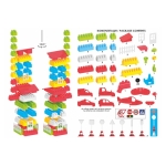Technok Toys Конструктор с цветни елементи, 130 броя 0519 1