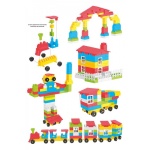 Technok Toys Конструктор с едри части, 190 броя 2