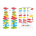 Technok Toys Конструктор с цветни елементи, 100 броя 1