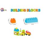 Technok Toys Конструктор с цветни елементи, 100 броя 2