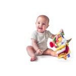 Бебешка книжка за активна игра Синьото слонче 2