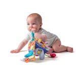 Бебешка книжка за активна игра Синьото слонче