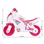 Детски мотор за баланс със звук и светлина, розов, Technok Toys 3