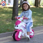 Детски мотор за баланс със звук и светлина, розов, Technok Toys 4