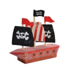 Направи сам дървен пиратски кораб