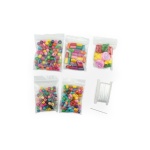 Направи сам гривни с дървени цветни мъниста