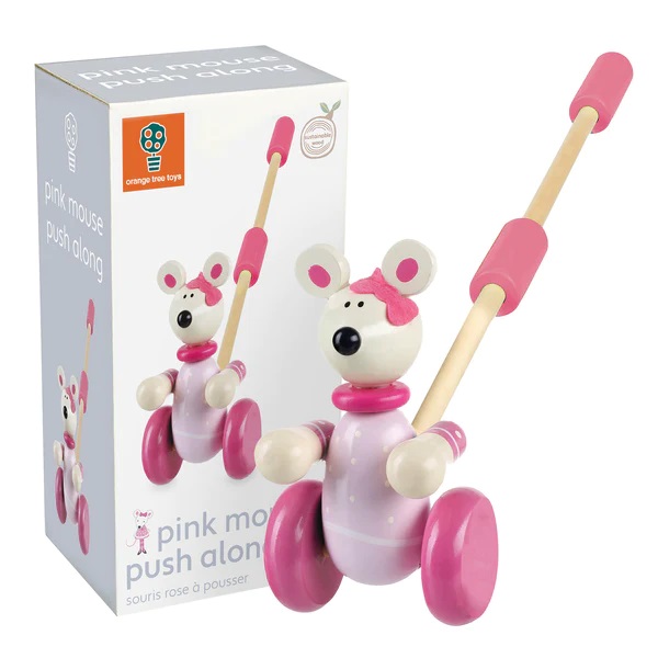 ott02118-darvena-butalka-orange-tree-3 Дървена буталка Мишле в кутия, Orange Tree Toys