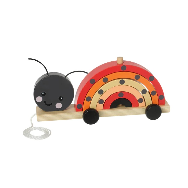 ott09244-darvena-kalinka-s-vazhe-za-darpane-orange-tree-toys-1 Дървена калинка с въженце за дърпане, Orange Tree Toys