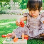 Дървена игра за нанизване и броене, Orange Tree Toys - Image 6