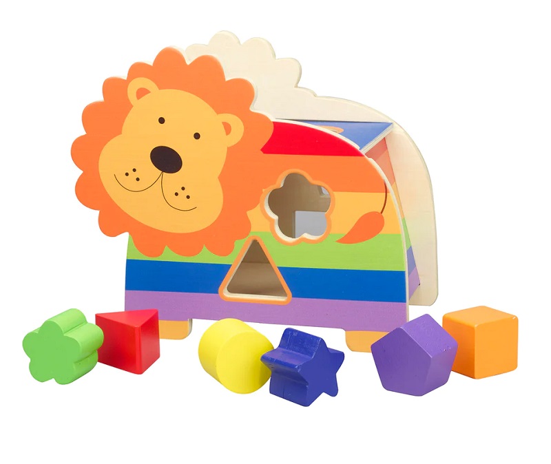 ott13257-darven-sorter-lavche-orange-tree-toys-1 Играчка за сортиране, Лъвче, Orange Tree Toys