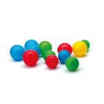 Куче за яздене със 60 топки 1