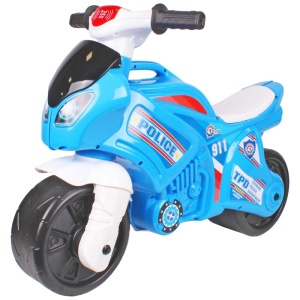 Полицейски мотор за баланс със звук и светлини, Technok Toys