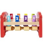 Tooky Toy Дървена игра с чукче - Image 3