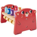 Tooky Toy Дървена игра с чукче - Image 4