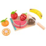 Tooky Toy Дървен плодове за рязане