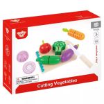 Tooky Toy Дървен зеленчуци за рязане - Image 7
