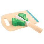 Tooky Toy Дървен зеленчуци за рязане - Image 3