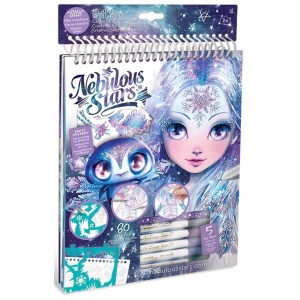 Nebulous Stars Книжка за рисуване с шаблони, Икеания