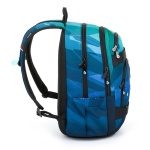 Topgal Ученическа раница Galaxy, зелено-синя Viki 24034 - Image 2