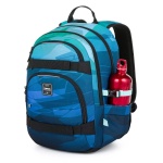 Topgal Ученическа раница Galaxy, зелено-синя Viki 24034 - Image 7
