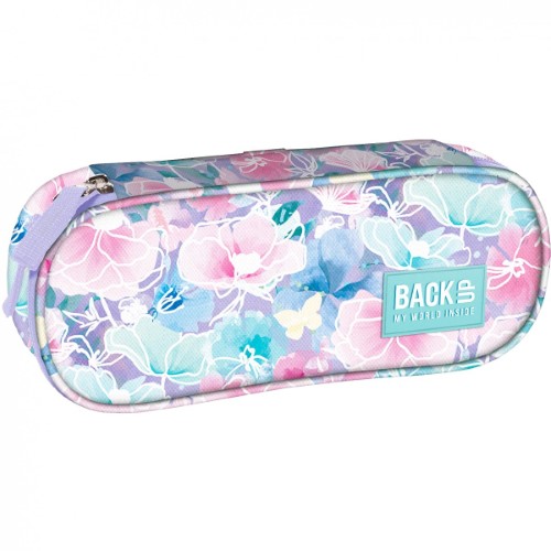 99672-ovalen-neseser-flowers-backup_1 BackUp Овален несесер, Модел Flowers 6 A 15 - Image 1