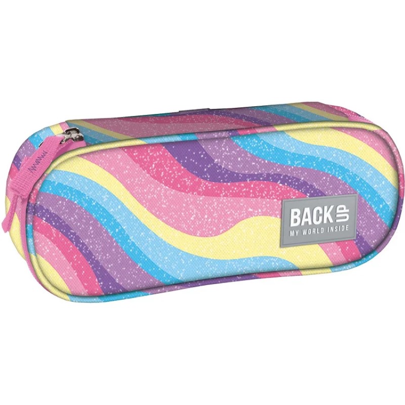 99733-ovalen-uchenicheski-neseser-backup-tzveten BackUp Овален несесер, Модел Waves 6 A 21 - Image 1