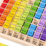 дървена таблица за умножение 1