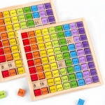 дървена таблица за умножение 3