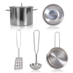 Детска дървена кухня с пералня 3