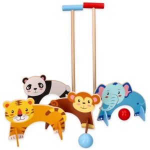 Lelin Toys Детска игра на крокет с животни