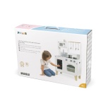 Детска дървена кухня със светлина и звук, бяла Viga Toys 7