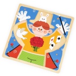 Viga Дървена монтесори дъска със закопчалки 5