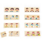 Дървен пъзел свържи дейностите Viga toys 1