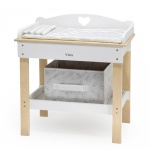 Дървена маса за повиване и къпане на кукли - Viga Toys