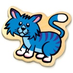 дървени магнитни животни, 20 броя 3