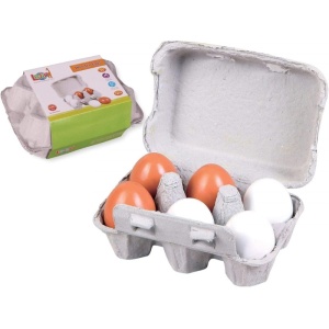 Дървени яйца за игра