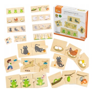 Логически Пъзел - Какво правят животните