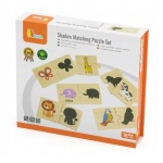 Логически пъзел с животни и сенки Viga Toys 5