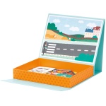 Магнитна игра с превозни средства Lelin toys 2