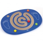 Дървен борд за баланс с лабиринт - Viga Toys