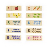 Дървен пъзел Свържи числата 2