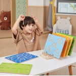 Viga Toys Тактилна дъска за изписване на графики 4