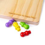 BIGJIGS Дървен китайски шах 5