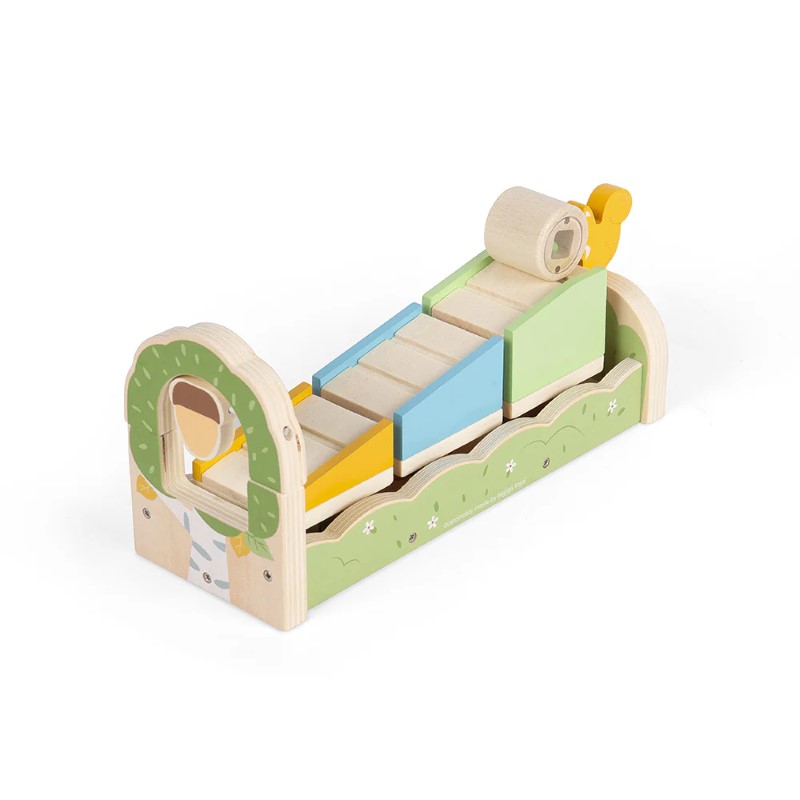 darven-sorter-bigjigs-36032-1 Дървен сортер с катеричка - Bigjigs 6