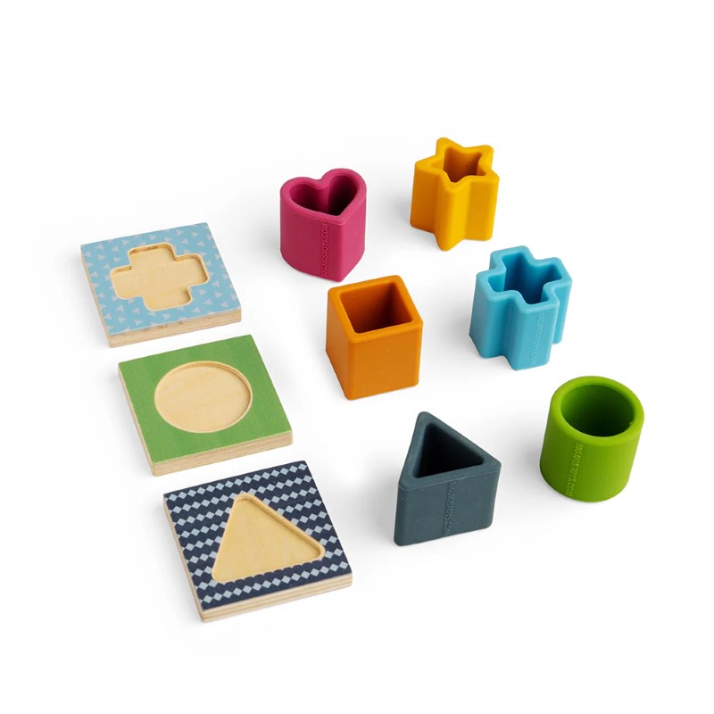 darven-sorter-s-formi-bigjigs-36006-2 Дървена игра за сортиране с форми - Bigjigs 3