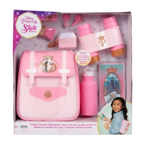 Раница за пътуване с аксесоари, Disney Princess - Jakks Pacific