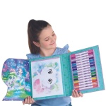 Комплект с книжка и флумастери, Рисуване по номера 6