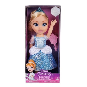 Кукла Пепеляшка с четка за коса, 38 см, Disney Princess
